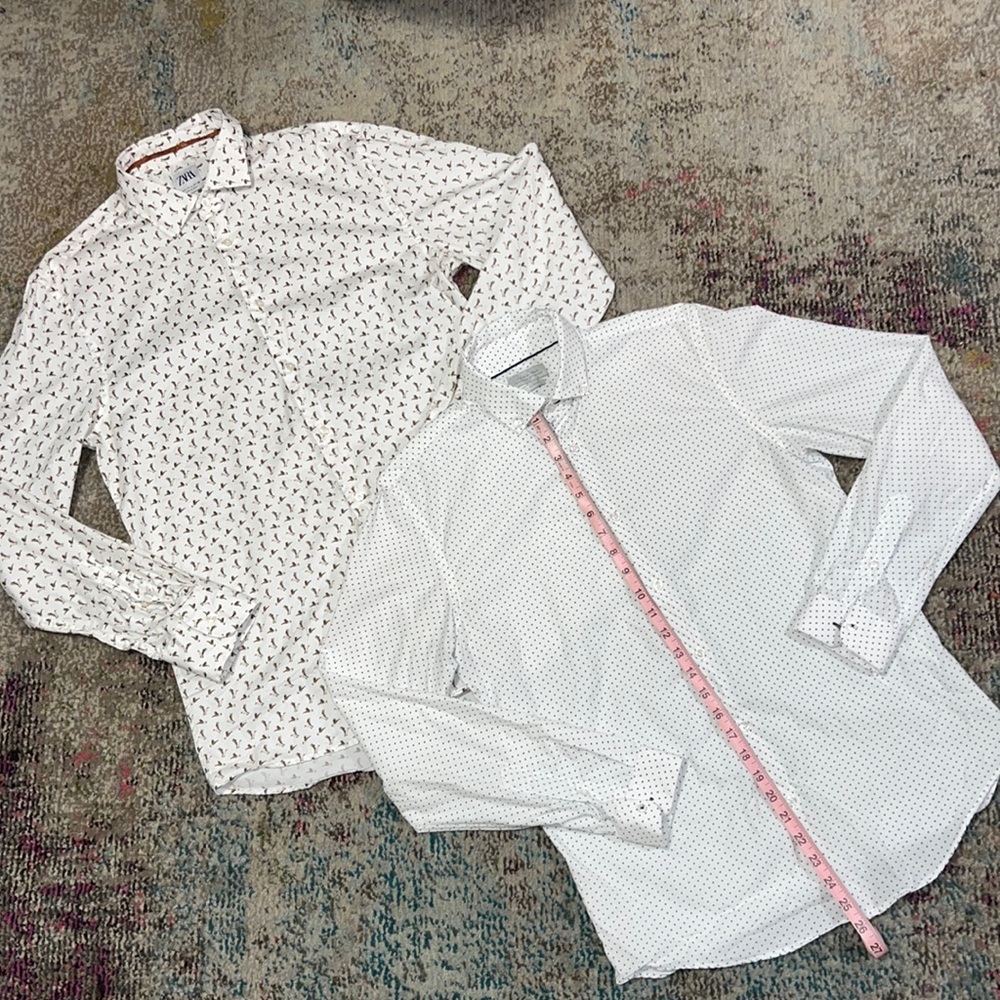 **BOGO DEAL**Zara Man Button Down Collared Shirt